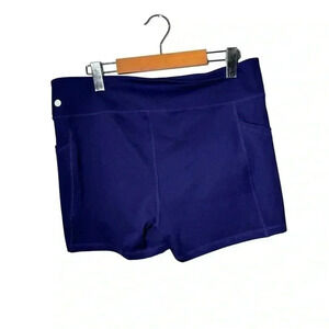 NWOT ZELLA NORDSTROM ULTRAVIOLET BOOTY SHORTS WITH  POCKET XL